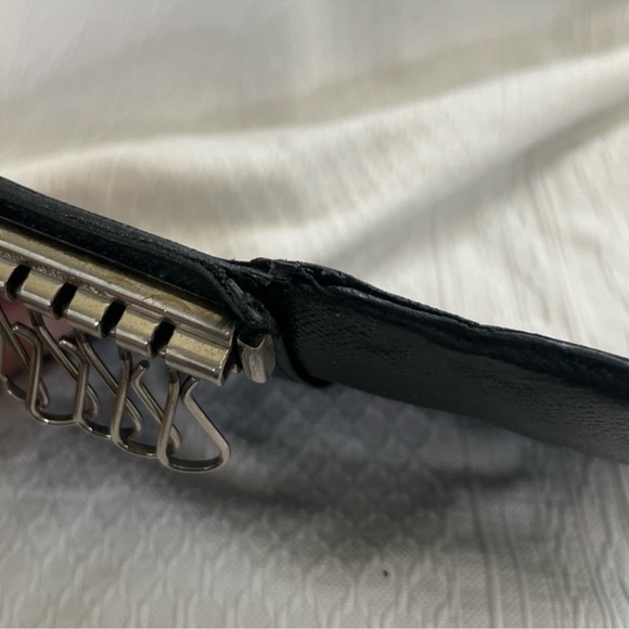 Authentic Louis Vuitton Gray Ebene Leather Key
Holder Wallet - Picture 7 of 8